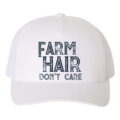 Farm Hair Dont Care Yupoong Adult 5-Panel Trucker Hat