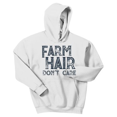 Farm Hair Dont Care Kids Hoodie