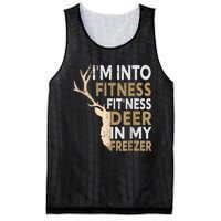 Funny Hunter Dad IM Into Fitness Deer Freezer Hunting Mesh Reversible Basketball Jersey Tank