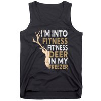 Funny Hunter Dad IM Into Fitness Deer Freezer Hunting Tank Top