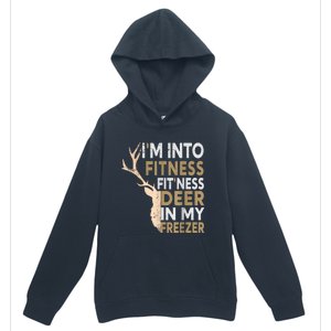 Funny Hunter Dad IM Into Fitness Deer Freezer Hunting Urban Pullover Hoodie