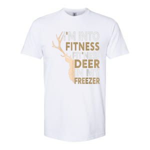 Funny Hunter Dad IM Into Fitness Deer Freezer Hunting Softstyle CVC T-Shirt