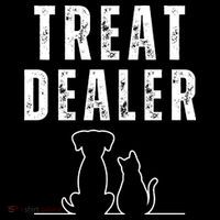 Funny Humor Dog Treat Dealer Dog Owner Dog Treats Dog Lover Pet Lover Flatbill Hat
