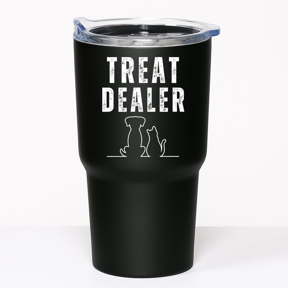 Funny Humor Dog Treat Dealer Dog Owner Dog Treats Dog Lover Pet Lover Tumbler