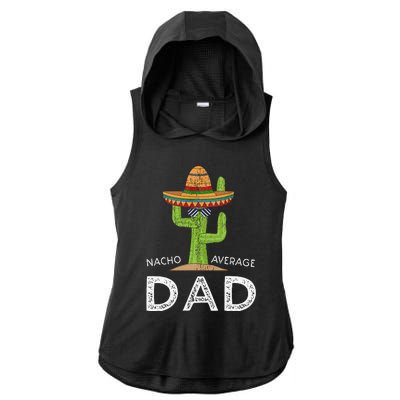 Fun Hilarious Dad Joke Funny Saying Dad Humor Ladies PosiCharge Tri-Blend Wicking Draft Hoodie Tank