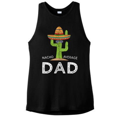 Fun Hilarious Dad Joke Funny Saying Dad Humor Ladies PosiCharge Tri-Blend Wicking Tank