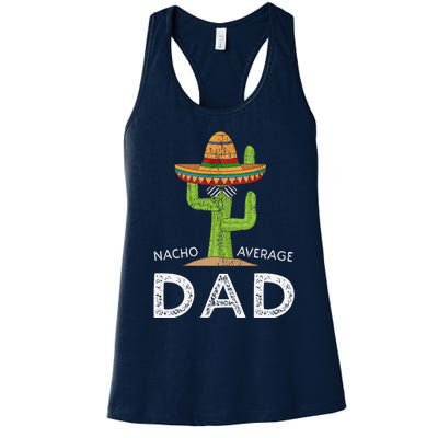 Fun Hilarious Dad Joke Funny Saying Dad Humor Women's Racerback Tank