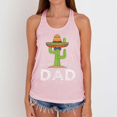 Fun Hilarious Dad Joke Funny Saying Dad Humor Women's Knotted Racerback Tank