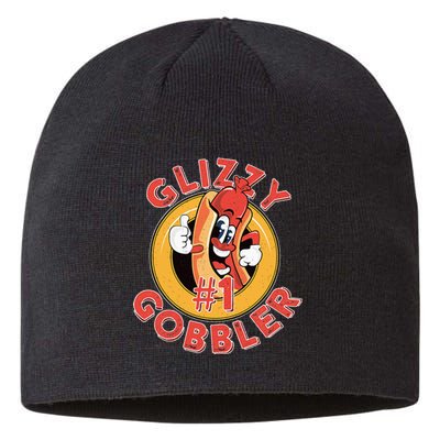 Funny Hot Dog Glizzy Gobbler Number One Glizzy  Sustainable Beanie