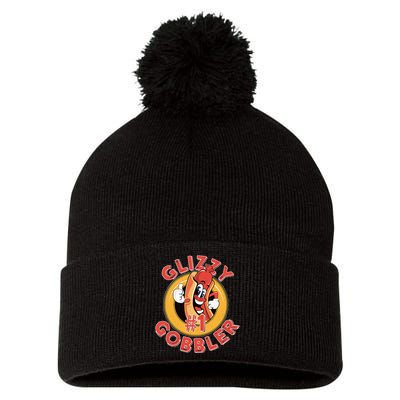 Funny Hot Dog Glizzy Gobbler Number One Glizzy  Pom Pom 12in Knit Beanie