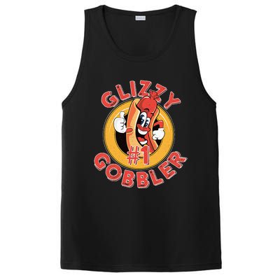 Funny Hot Dog Glizzy Gobbler Number One Glizzy  PosiCharge Competitor Tank