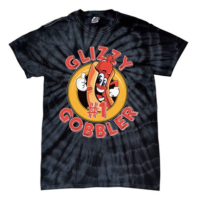 Funny Hot Dog Glizzy Gobbler Number One Glizzy  Tie-Dye T-Shirt