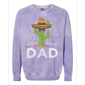 Fun Hilarious Dad Joke Funny Saying Dad Humor Colorblast Crewneck Sweatshirt