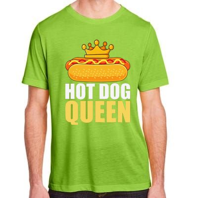 Funny Hot Dog For Women Grilled Wiener Sausage Buns Adult ChromaSoft Performance T-Shirt