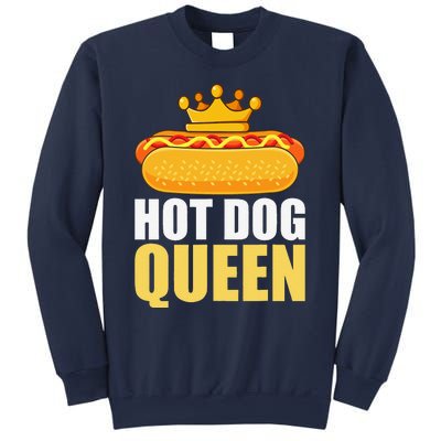 Funny Hot Dog For Women Grilled Wiener Sausage Buns Sweatshirt