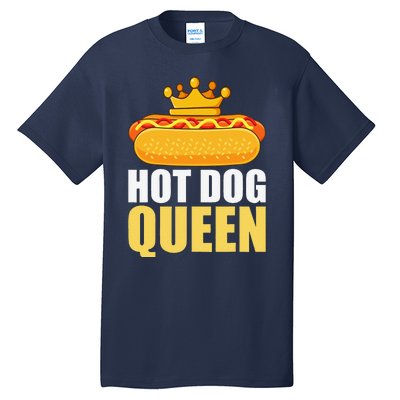 Funny Hot Dog For Women Grilled Wiener Sausage Buns Tall T-Shirt