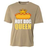 Funny Hot Dog For Women Grilled Wiener Sausage Buns Cooling Performance Crew T-Shirt