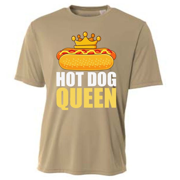 Funny Hot Dog For Women Grilled Wiener Sausage Buns Cooling Performance Crew T-Shirt