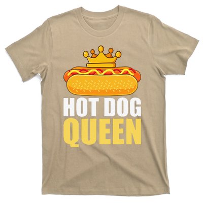 Funny Hot Dog For Women Grilled Wiener Sausage Buns T-Shirt