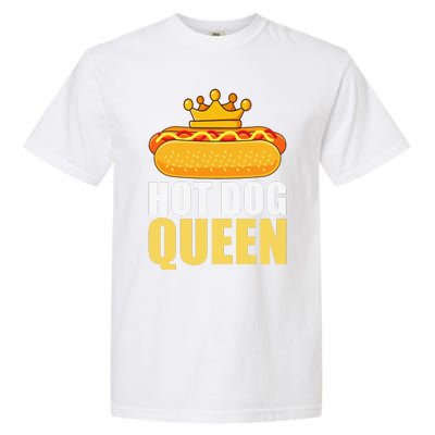 Funny Hot Dog For Women Grilled Wiener Sausage Buns Garment-Dyed Heavyweight T-Shirt