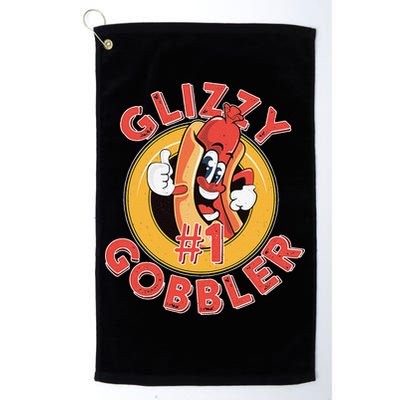 Funny Hot Dog Glizzy Gobbler Number One Glizzy Golf Towel
