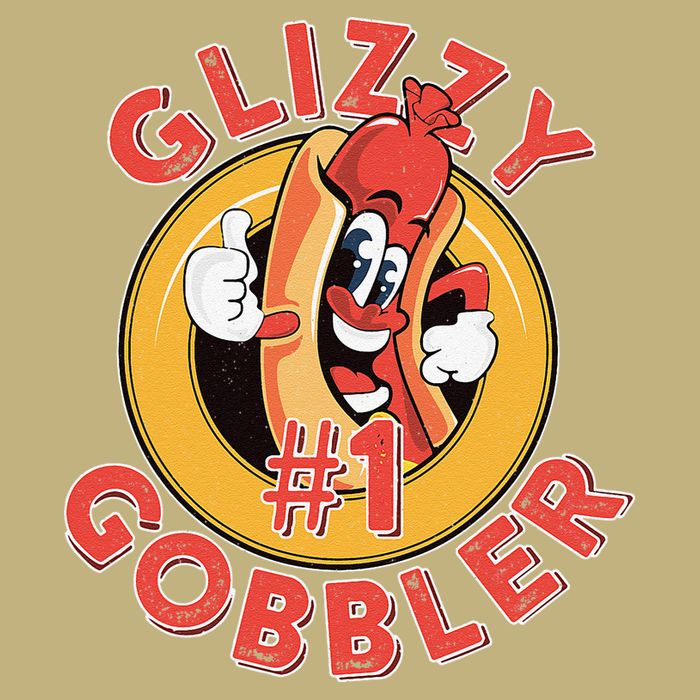 Funny Hot Dog Glizzy Gobbler Number One Glizzy Cooling Performance Crew T-Shirt
