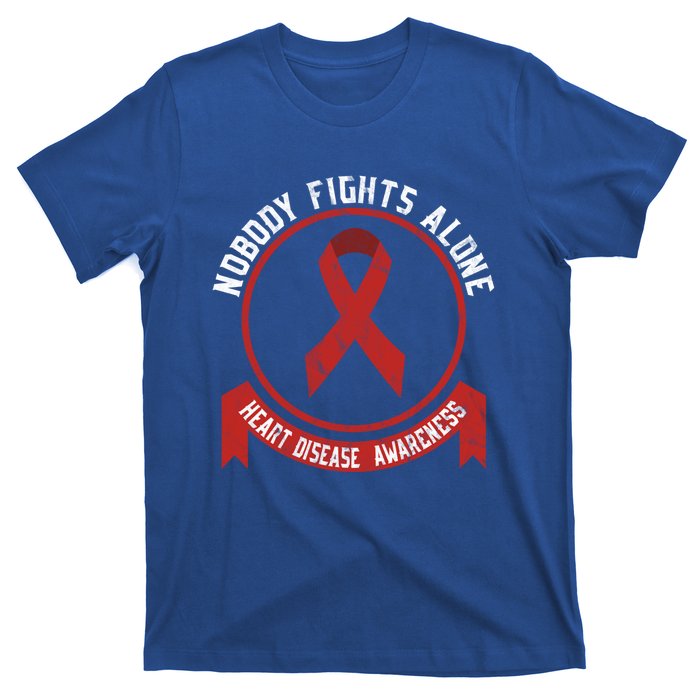 Fight Heart Disease Awareness Month American Heart Health Gift T-Shirt