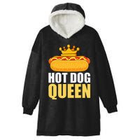 Funny Hot Dog For Women Grilled Wiener Sausage Buns Hooded Wearable Blanket