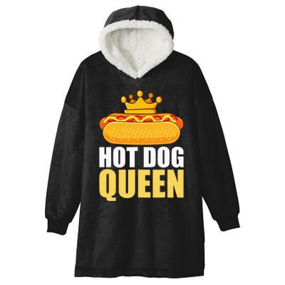 Funny Hot Dog For Women Grilled Wiener Sausage Buns Hooded Wearable Blanket