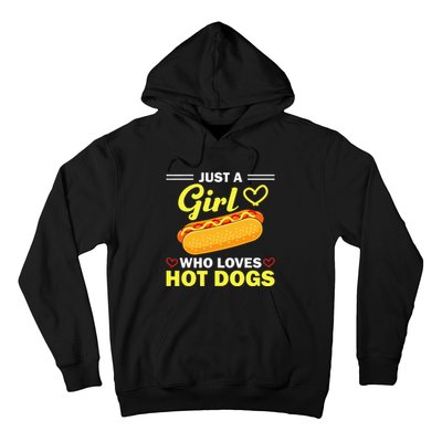 Funny Hot Dog Design Hot Dog Lovers Hoodie