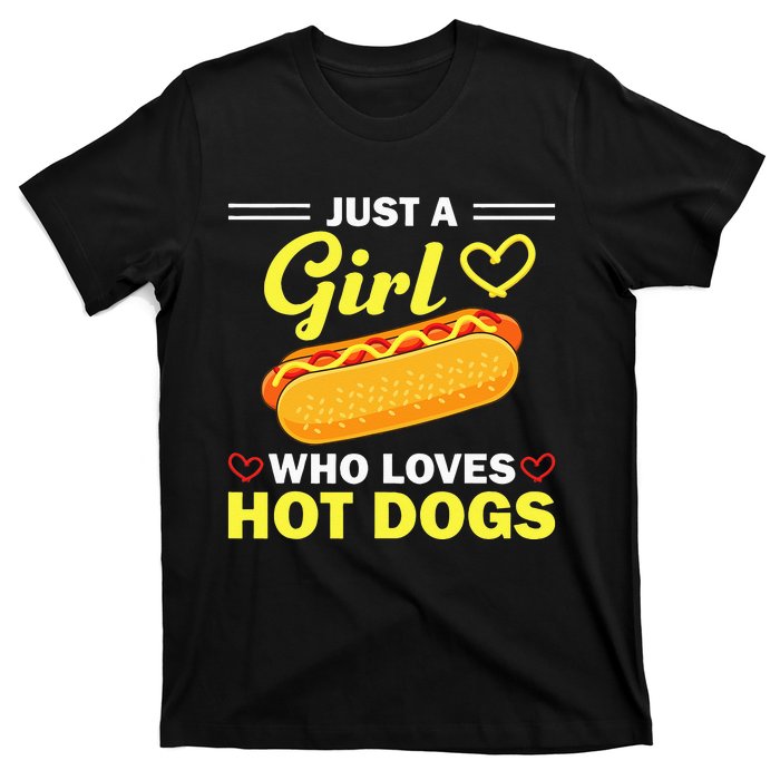 Funny Hot Dog Design Hot Dog Lovers T-Shirt