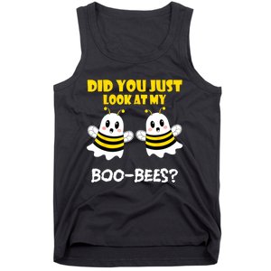 Funny Halloween Did You Just Look At My Boobees Tank Top