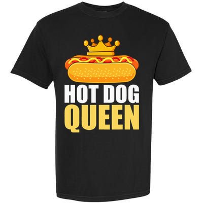 Funny Hot Dog Grilled Wiener Sausage Buns Garment-Dyed Heavyweight T-Shirt