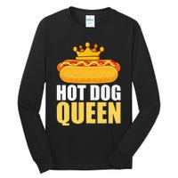 Funny Hot Dog Grilled Wiener Sausage Buns Tall Long Sleeve T-Shirt