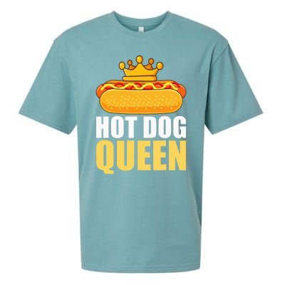 Funny Hot Dog Grilled Wiener Sausage Buns Sueded Cloud Jersey T-Shirt