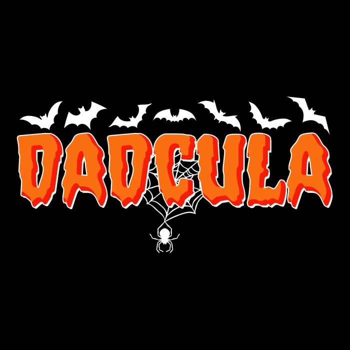 Funny Halloween Dadcula Dracula Tall Hoodie