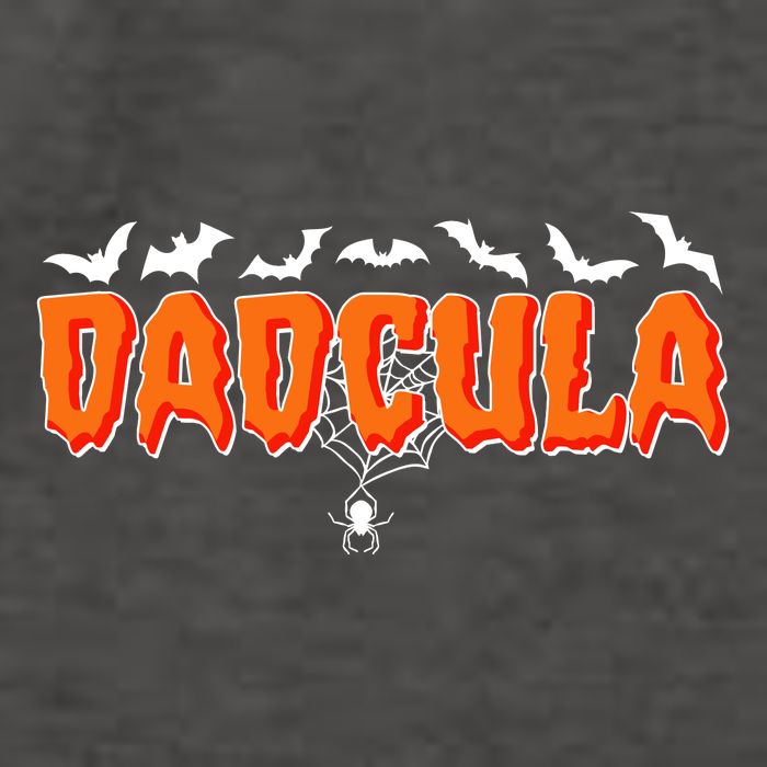 Funny Halloween Dadcula Dracula Vector Backpack