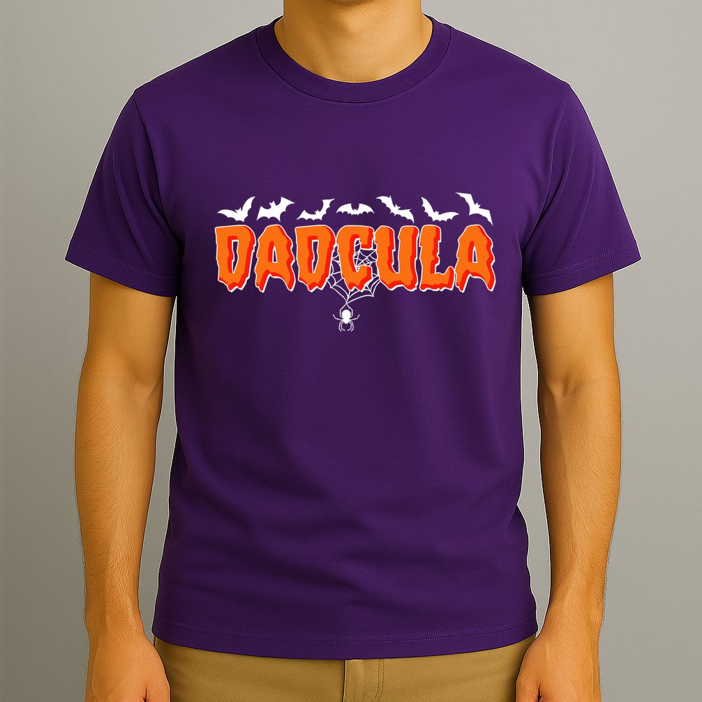 Funny Halloween Dadcula Dracula T-Shirt