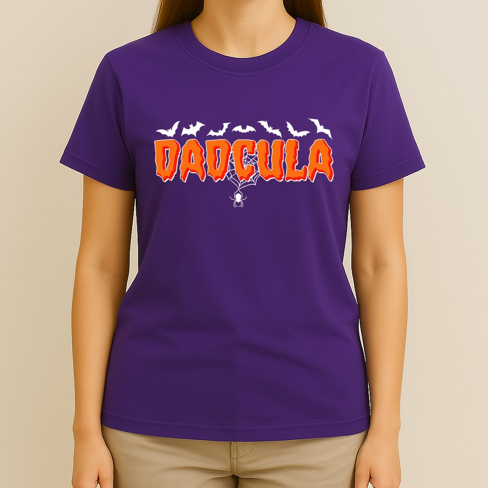 Funny Halloween Dadcula Dracula T-Shirt