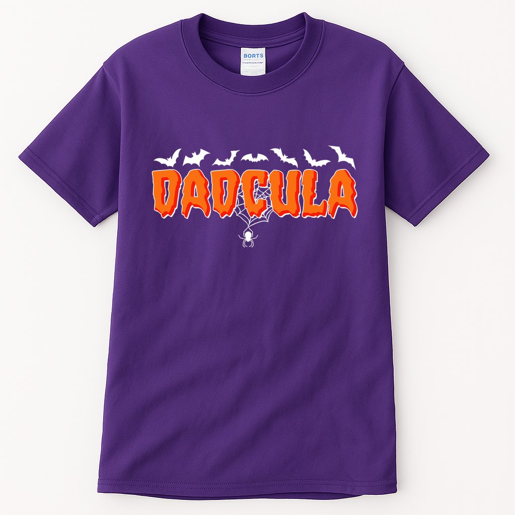 Funny Halloween Dadcula Dracula Tall T-Shirt