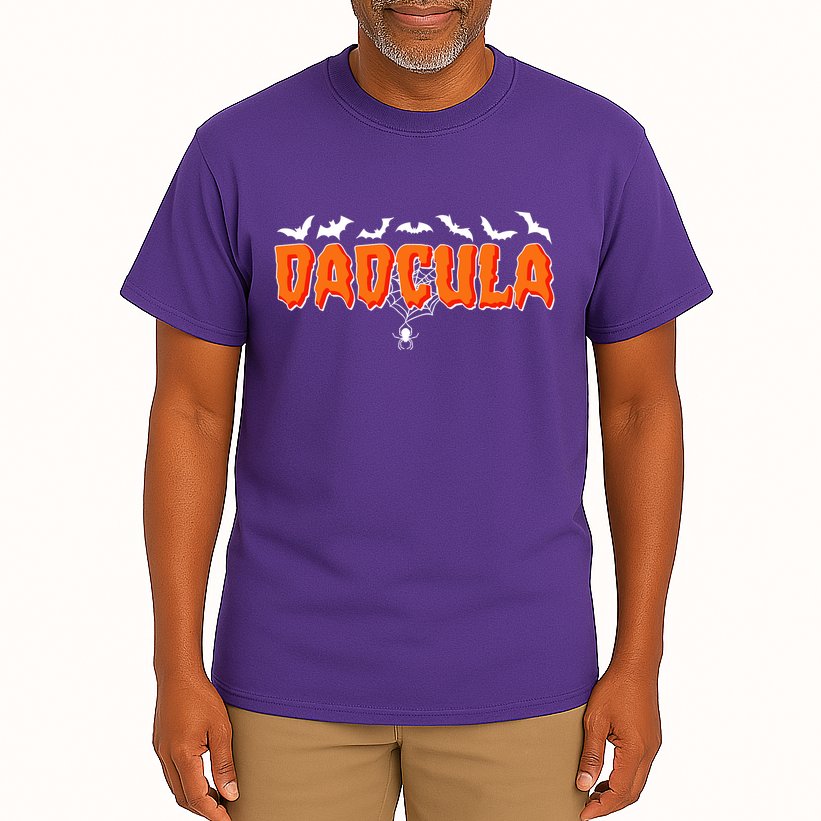 Funny Halloween Dadcula Dracula Tall T-Shirt