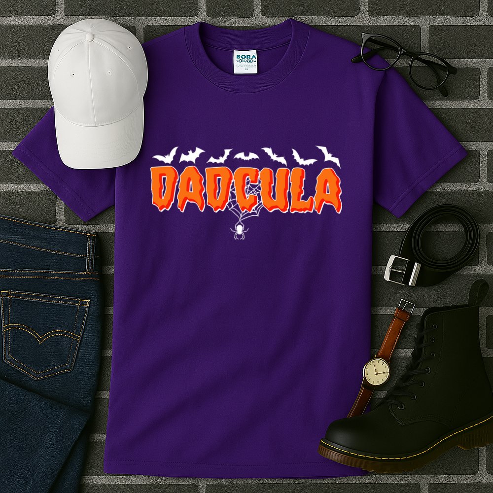 Funny Halloween Dadcula Dracula Tall T-Shirt