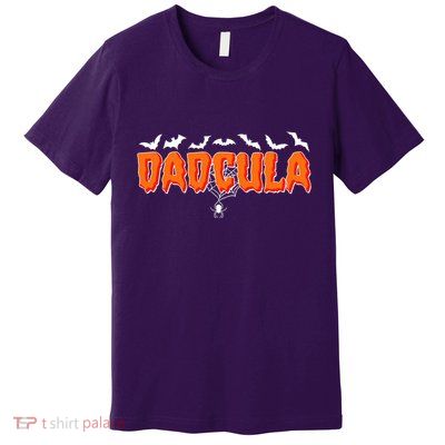 Funny Halloween Dadcula Dracula Premium T-Shirt