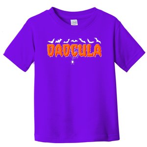 Funny Halloween Dadcula Dracula Toddler T-Shirt