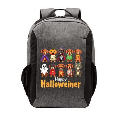 Funny Halloween Dog Lovers Dog Owners Happy Halloweiner Gift Vector Backpack