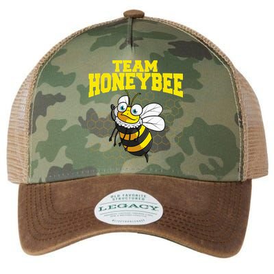 Funny Honeybee Design Bee Lovers Squad Legacy Tie Dye Trucker Hat