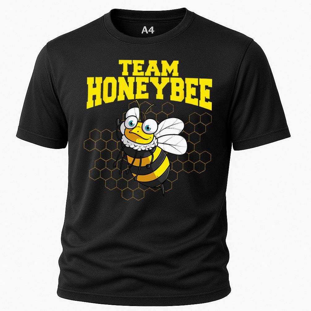 Funny Honeybee Design Bee Lovers Squad Performance Shirt