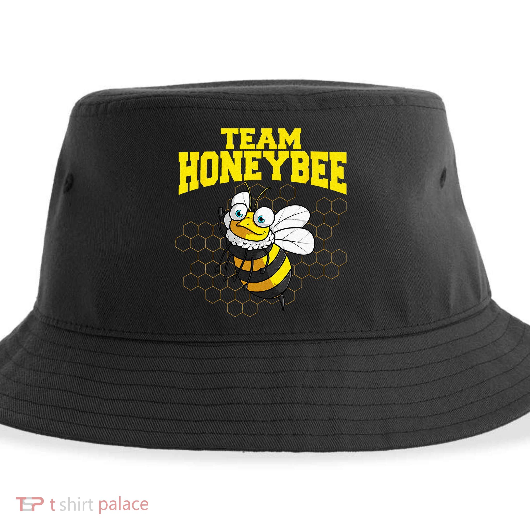 Funny Honeybee Design Bee Lovers Squad Sustainable Bucket Hat