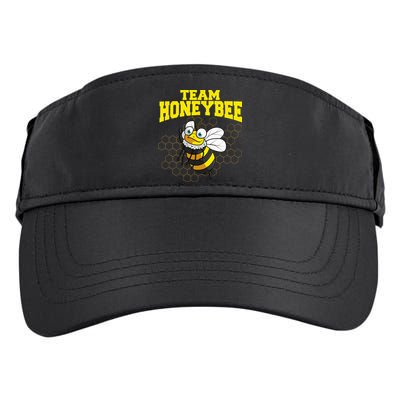 Funny Honeybee Design Bee Lovers Squad Adult Drive Performance Visor