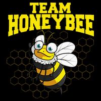Funny Honeybee Design Bee Lovers Squad Pom Pom 12in Knit Beanie